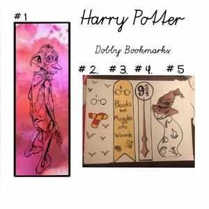 Harry Potter bookmarks